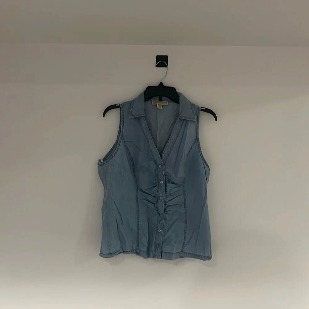 - Michael Kors large button-down blouse